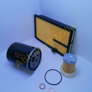 .Service Kit Aixam Ölfilter Luftfilter Kraftstoff-Filter Dichtringe für Motor Kubota Z402