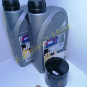 .Service Kit Aixam Ölfilter Dichtring 2Liter Motoröl für Motor Kubota Z402, Z482, Z482-E4B